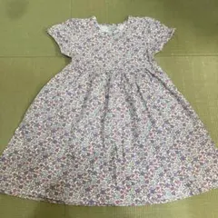 any FAM 花柄 半袖ワンピース 140