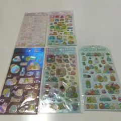 すみっコぐらし　シール5枚セット