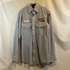 Quigley ストライプ ワークシャツ