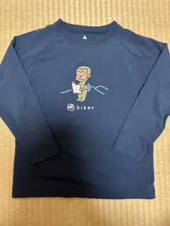 mont-bell ロンT Tシャツ 120 ネイビー