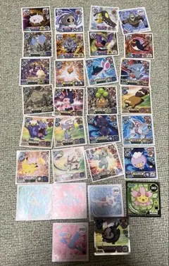 ポケモン　指人形　モンコレ等　220体　おまけ　最強シール烈伝