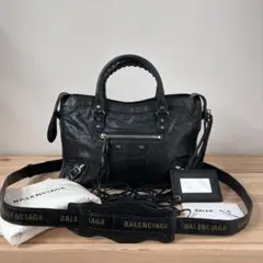 BALENCIAGA Classic City Bag 431621 ロゴテープのサムネイル