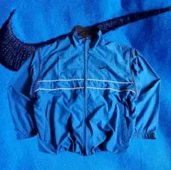 NIKE AGGASI 90s テック系 ナイロンジャケット ブルー 2way