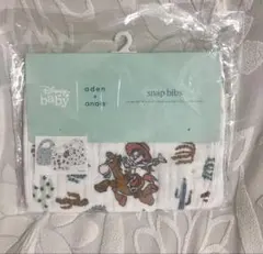 【新品】aden + anais トイストーリー スナップビブ 3枚セット
