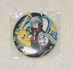 ポケミク VOLTAGE LIVE 缶バッジ ドラゴンタイプ ミライドン×ミク