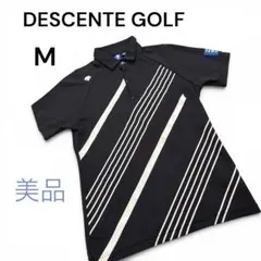 極美品　デサント　DESCENTE GOLF 半袖　ポロシャツ　ゴルフウェアのサムネイル