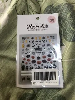 Resin club ハロウィンシール