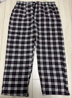 re essentials チェック柄 パジャマパンツ XL