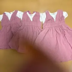 petit mainワンピース3姉妹用