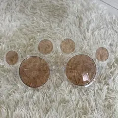 ディズニーリゾート　ミッキー型クリアサングラス