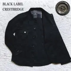 美品☆ブラックレーベルクレストブリッジ　カバーオール　シャドーチェック　近年