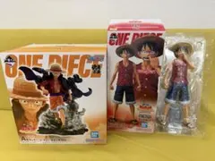 ワンピース1番くじ　A賞、C賞鼻ほじ ルフィ フィギュア セット