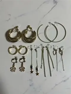 アクセサリー　ノンホールイヤリング4点まとめ売り　「未使用に近い」 他　専用です