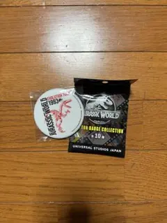 USJ ジュラシックワールド 缶バッジ