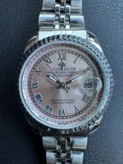 CLUB FACE Ⅱ ピンク文字盤 腕時計