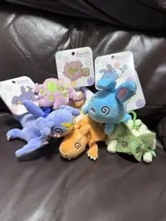 大人気 ポケモン ちからつきた 戦闘不能 5点セット ぬいぐるみ
