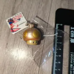 マリオカート　キノコ　マスコットフィギュア　キーホルダー　パワフルダッシュキノコ