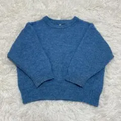 coca キッズセーター ブルーニット　110cm