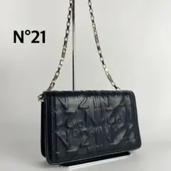 【希少】N°21　ヌメロヴェントゥーノ 　チェーン　ショルダーバッグ　モノグラム