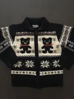 ダブルBのニットジャケット 110センチ