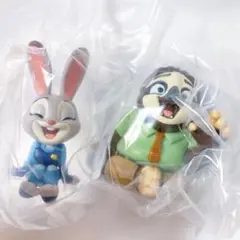 ズートピア HAHAHA！fig ガチャ ジュディ フラッシュ ニック
