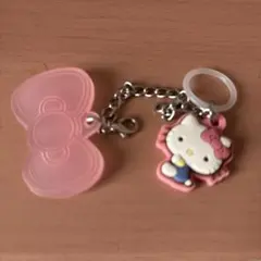 サンリオキャラクターズ ダブルチャームグミ　キティ めじるしアクセサリー