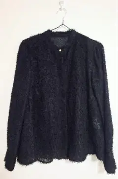 【 美品 】 UNITED ARROWS　フェザー調 シースルー　ブラウス