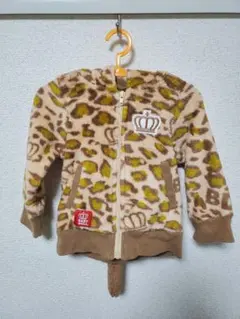 BABY DOLL パーカー ヒョウ柄 80センチ