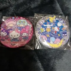 サンリオキャラクターズ キラキラBIG缶バッジ2