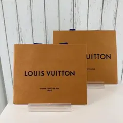 ルイヴィトン　紙袋　ショップバッグ　ショッパー　2個セット