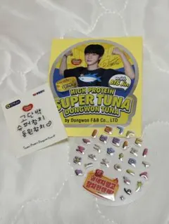 ドンウォンツナ ポップアップ ステッカー jin BTS