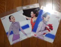 【非売品】浅田真央　クリアファイル 3枚　住友生命