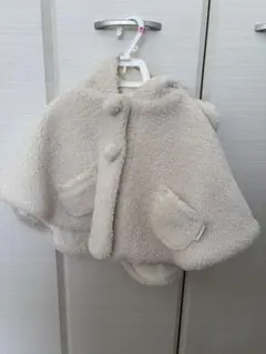 tete a tete フリースポンチョ