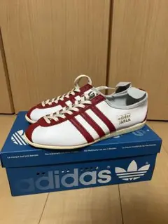 adidas JAPAN 赤白　復刻　27cm