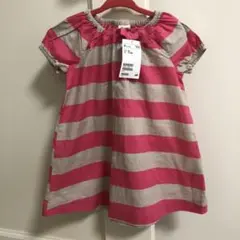 h&m キッズワンピース 86 12-18m  ボーダー