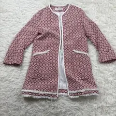 ZARA BASICノーカラーツイードZARA BASIC OUTERWEAのサムネイル