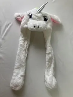 ユニコーンデザインの帽子