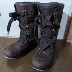 Timberland ロングブーツ 　24cm レディース　こげ茶