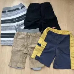 120cm ズボン　ボトムス　ハーフパンツ　4枚セット