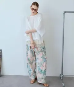 CLANE】OLD FLOWER BALLOON TOPS サイズ2 - メルカリ