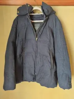 NANO-UNIVERSE フード付きネイビージャンパー