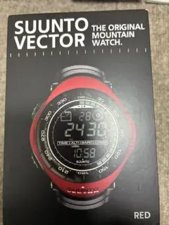 SUUNTO VECTOR 腕時計 レッド/ブラック