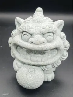 R235 中国美術 玉製 翡翠 精密彫刻 獅子一対 置物 飾り物 オブジェ 魔除け 厄除け 繁栄 総重量約3385g/80