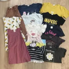 キッズ服 Tシャツ.ワンピースなど 13点セット 120cm
