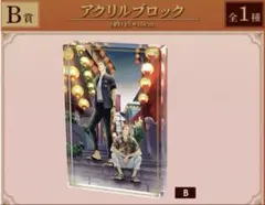 『囀る鳥は羽ばたかない』旅行ver. オンラインくじ　アクリルブロック