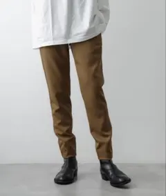 ato アトウ パンツ LUMANO TWILL TAPERED PANTS
