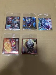 ウルトラマン シールウエハース vol.5 5枚セット　未開封品