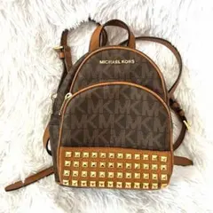 MICHEAL KORS マイケルコース スタッズ リュック ロゴ 王道デザインのサムネイル