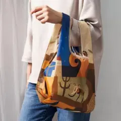 カルディ エコバッグ カルディ伝説 イエロー