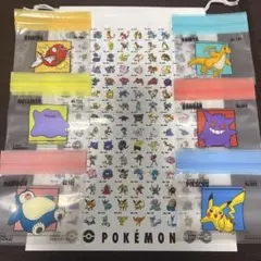 ポケモン スリーコインズ　ミニジップバッグ　スリコ　ビニール巾着　おすそ分け②